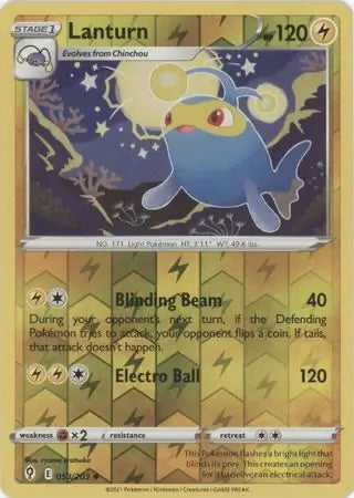 Evolving Skies Lanturn #53/203 reverse holo
